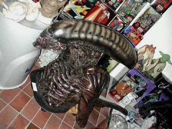 1:1 Alien B�ste aus Originalabgussformen