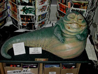 Jabba Maquette aus Star Wars <i>Return of the Jedi</i>