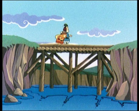 Der Kampf von Tjurre und Snorre