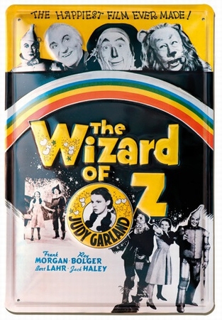 Wizard of Oz Blechschild