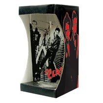 The Clash Glas