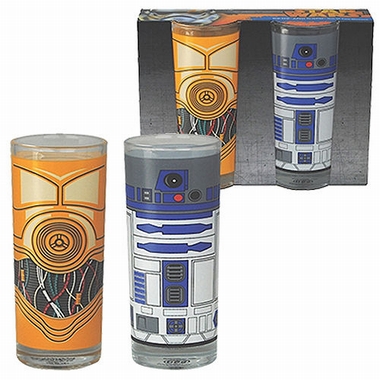 Gläser 2er Pack - Star Wars - R2-D2 + C-3PO