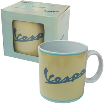 Vespa Tasse Logo - beige