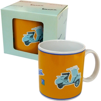Vespa Tasse - gelb