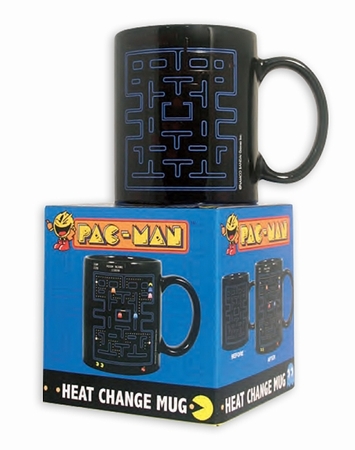 Pac-Man Thermoeffekt Tasse