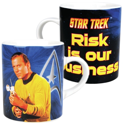 Star Trek Mini Tasse - Risk is our business