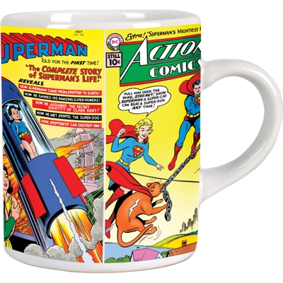 Superman MINI Tasse - Silver Age