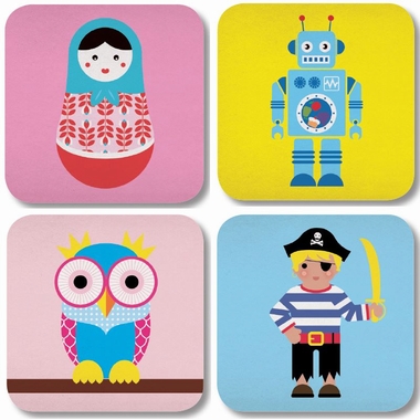 The Good Life Coaster Set - 4 Untersetzer