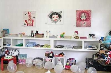 ORIGINAL PAINTING - TREVOR BROWN - RUBBER DOLL