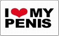 Frhstcksbrettchen - I love my Penis