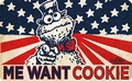 Frühstücksbrettchen - Me Want Cookie- Sesamstrasse