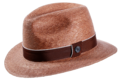 Fedora Traveler - colored Straw