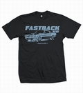 Mustang Fastback - Men Shirt Schwarz