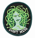 Don't Mess Medusa Patch