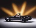 Chevrolet Corvette Stingray, 1963-1964. Ren Staud Poster