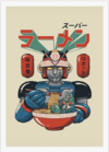 Super Ramen Bot - Art-Poster - Vincent Trinidad