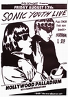 Sonic Youth Poster Goo-Live Hollywood Palladium