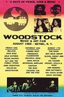 Woodstock Poster Line Up