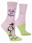 Cute, but Psycho - Damensocken Blue Q