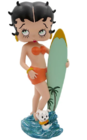 Betty Boop Head Knocker Surfing
