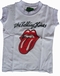 AMPLIFIED - KINDER SHIRT - ROLLING STONES LOGO - WHITE