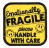 PATCH -  EMOTIONALLY FRAGILE YELLOW