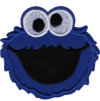 SESAME STREET - COOKIE MONSTER PATCH