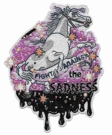 Neverending Horse Stick-on PATCH BY LA BARBUDA 