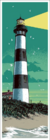 Leuchtturm Poster Art