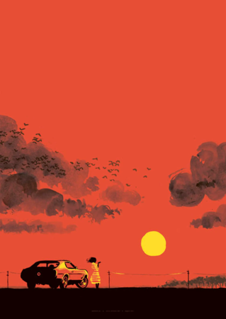 On the Road Poster