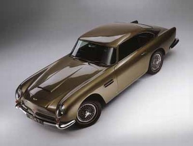 Aston Martin DB 5, 1963-1965. Ren Staud Poster