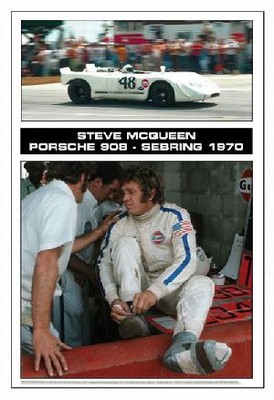 Steve McQueen - Porsche 908 - Sebring 1970