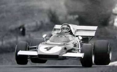 GP Deutschland, Nrburgring 1971. Jacky Ickx im Ferrari 312B2. Poster