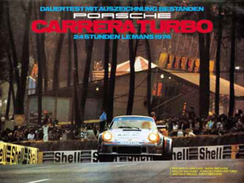 Porsche Rennplakat - Poster