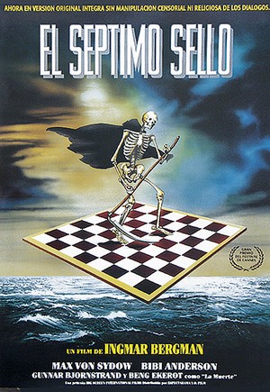 El Septimo Sello - Das Siebente Siegel - Poster