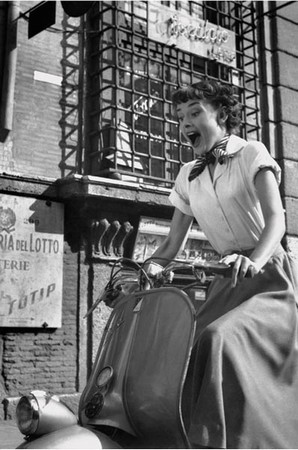 Audrey Hepburn - Roman Holiday - Poster