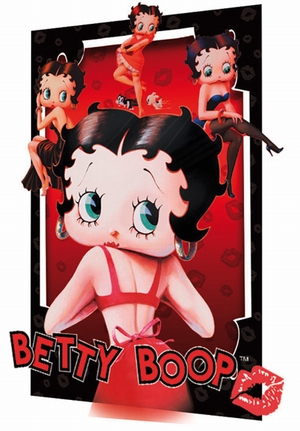 Betty Boop 3D Poster