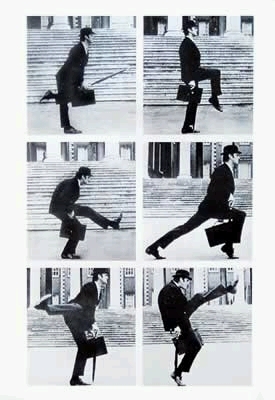 Monty Python - Silly Walk - Poster