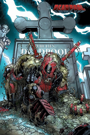 Deadpool Poster Grave
