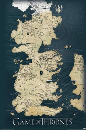Game Of Thrones Poster Die sieben Knigreiche