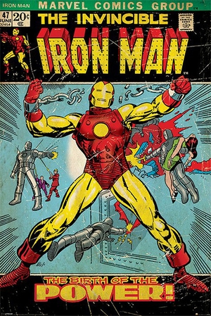 Iron Man Poster Birth of Power