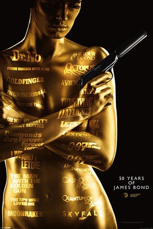 James Bond 50th Anniversary Poster