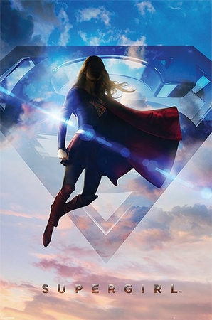 Supergirl Poster - Clouds