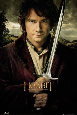 The Hobbit Poster Bilbo und Stich