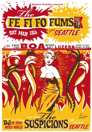Plakat Fe Fi Fo Fums