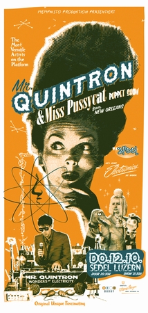 Plakat Mr. Quintron & Miss Pussycat