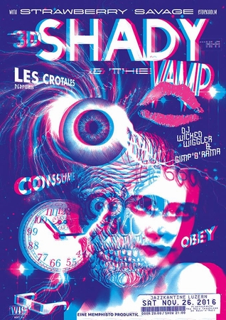 SHADY & THE VAMP PLAKAT