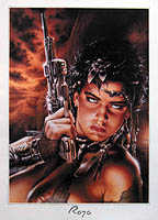 Girl with gun