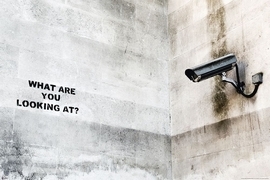 Banksy Poster Streetart Camera Graffity