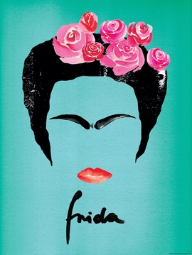 Frida Kahlo Kunstdruck Janette